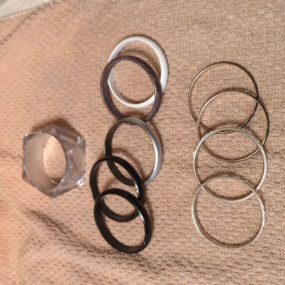 3 for $10 - Bracelets lot of 10 and feather earrings